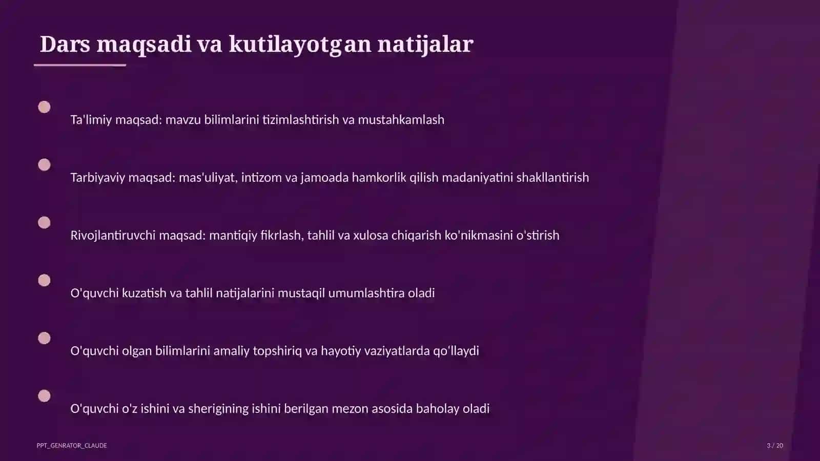 Tinish belgilari: nuqta, so'roq va undov (2-sinf) 3