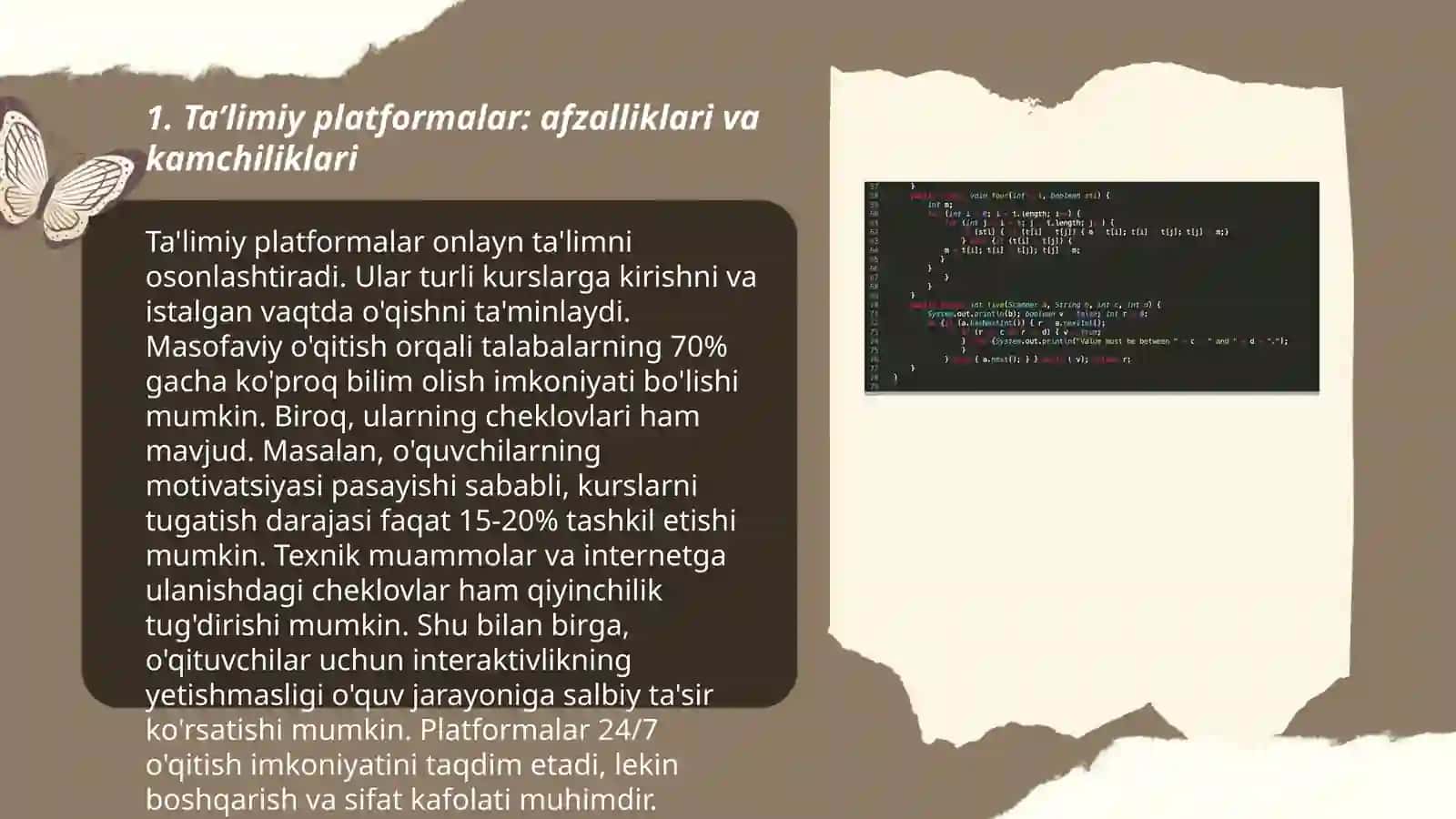 Taʼlimiy platformalar: afzalliklari va kamchiliklari 3