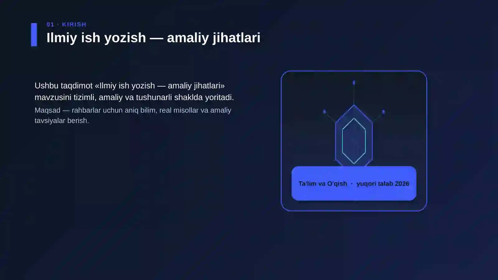 Ilmiy ish yozish - amaliy jihatlari 3