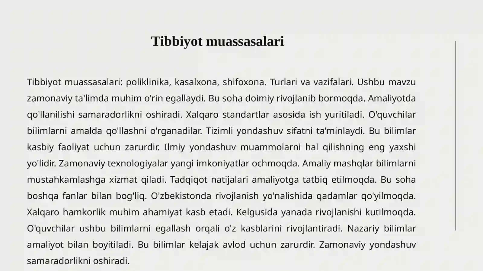 SOG'LIQNI SAQLASH TIZIMI 3