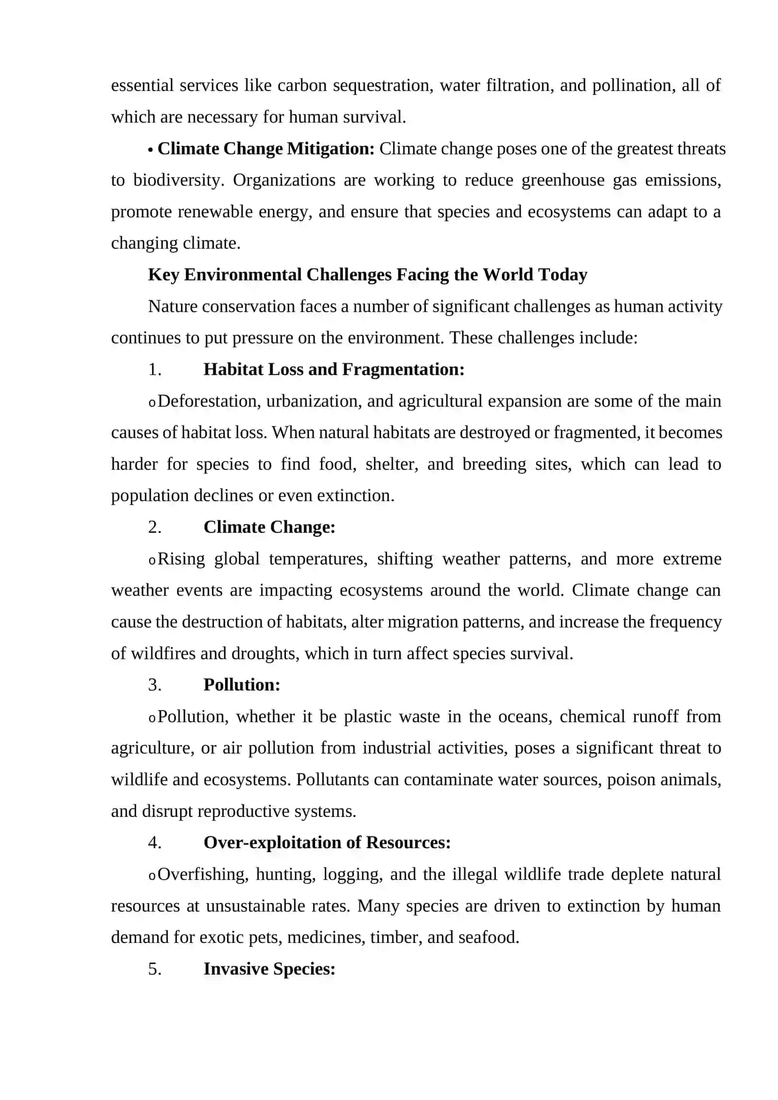 World Nature Conservation Organizations 3