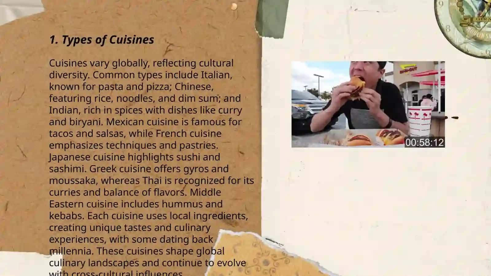 Types of Cuisines 3