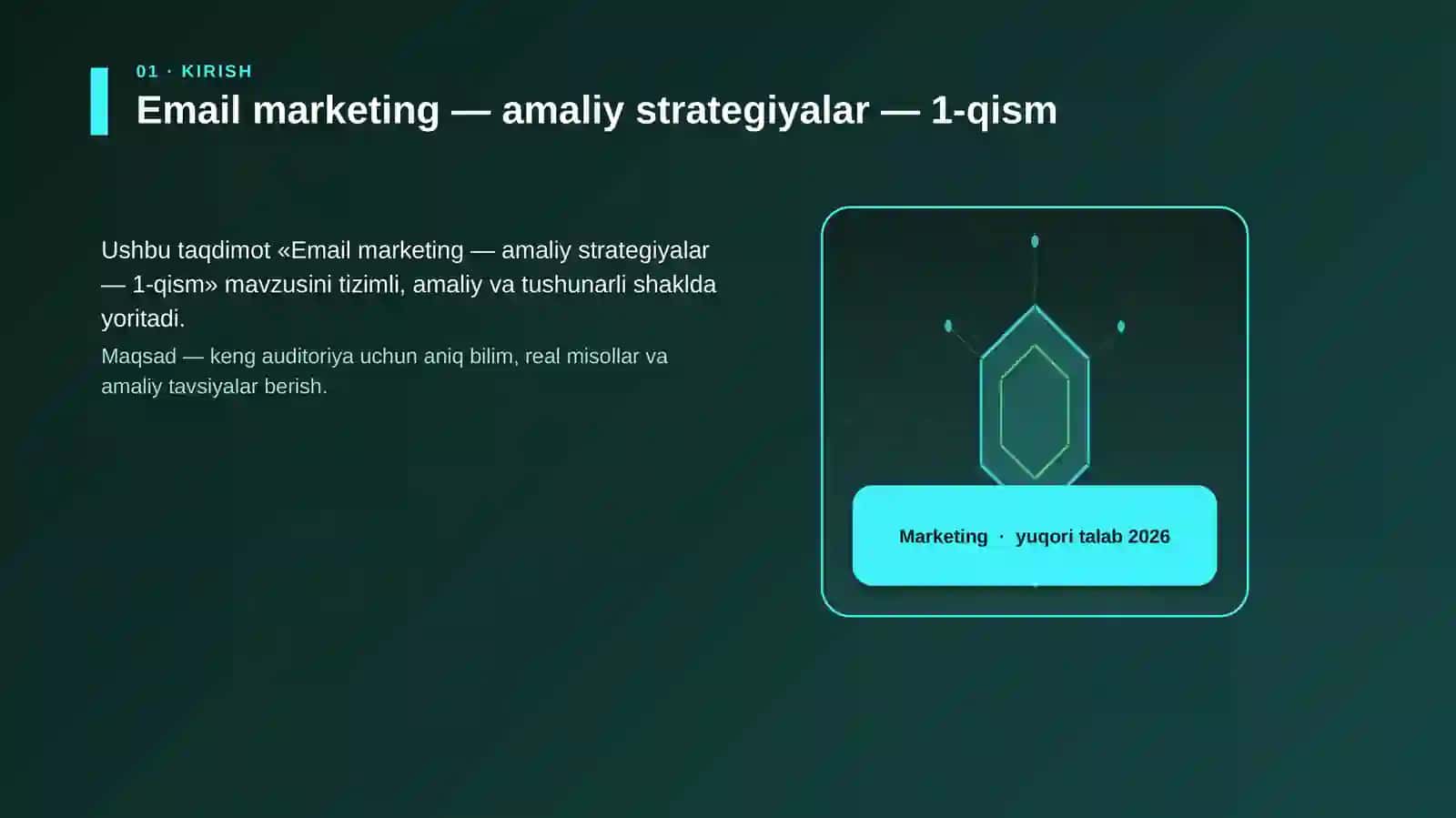 Email marketing — amaliy strategiyalar — 1-qism 3