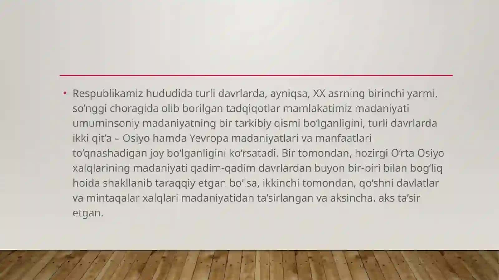 PALEOLIT DAVRI MADANIYATI 3