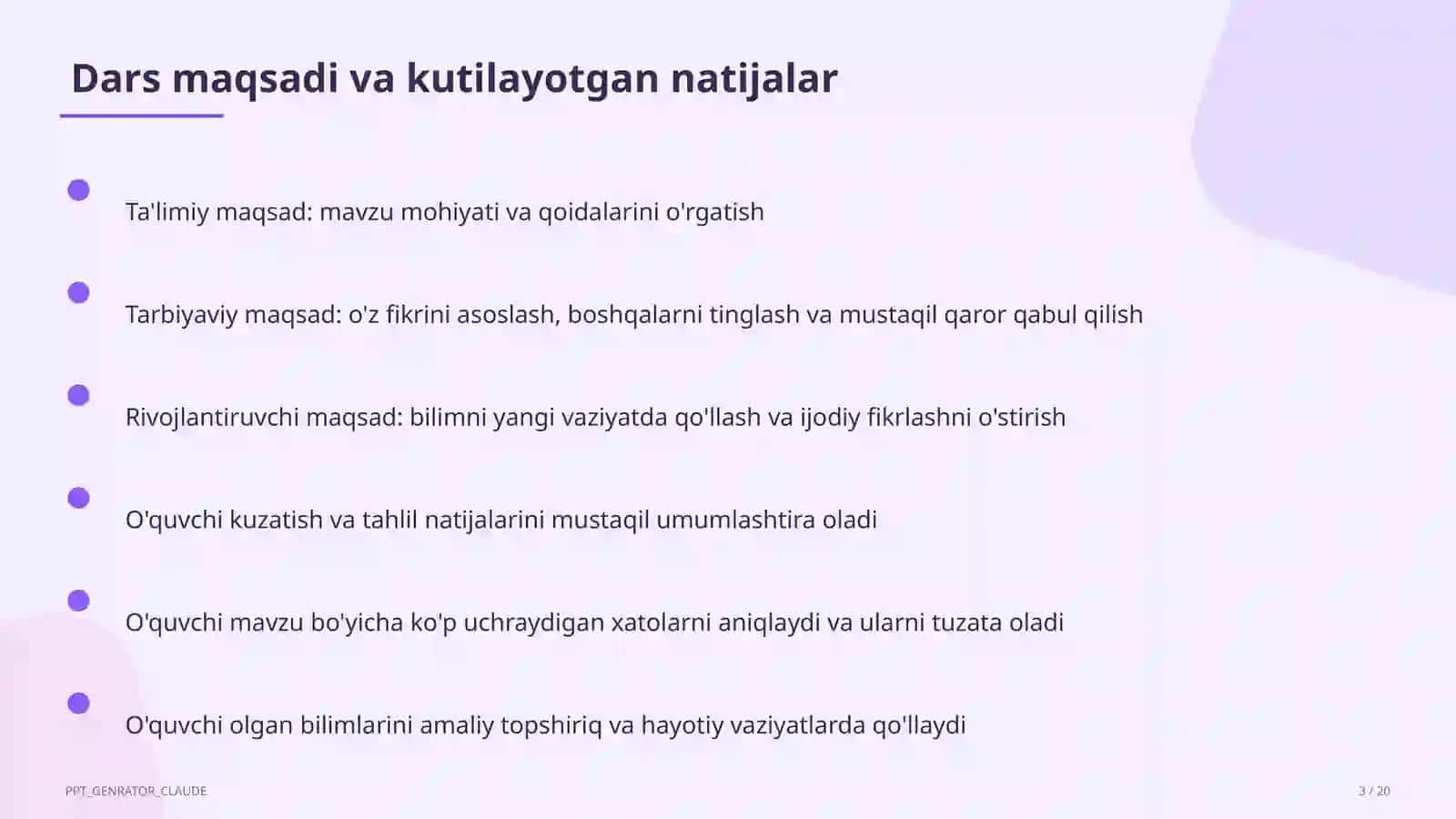 Fazoda vektorlar va koordinatalar (11-sinf) 3