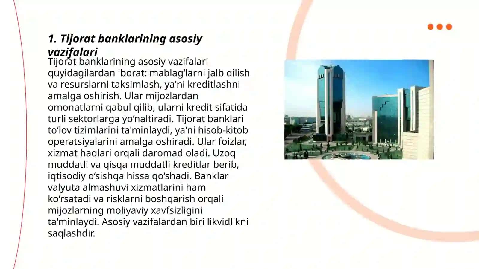 Tijorat banklari va ularning funksiyalari 3