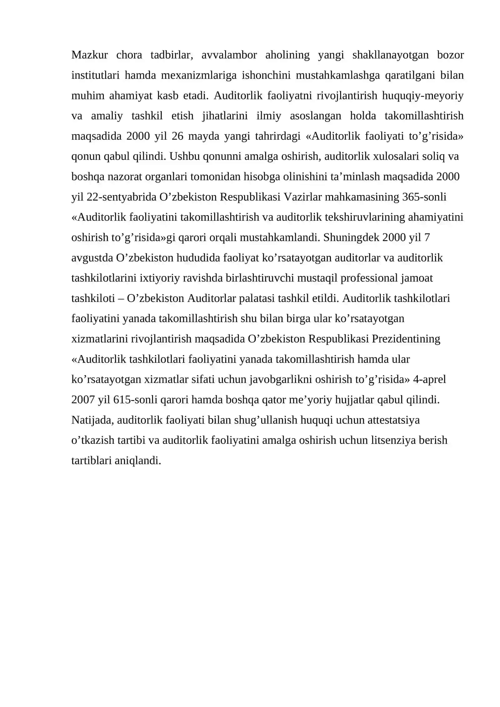Auditorlik tanlash uslubi 3