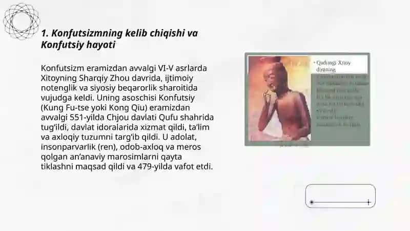Xitoy milliy dinlari: konfutsizm va daosizm 3