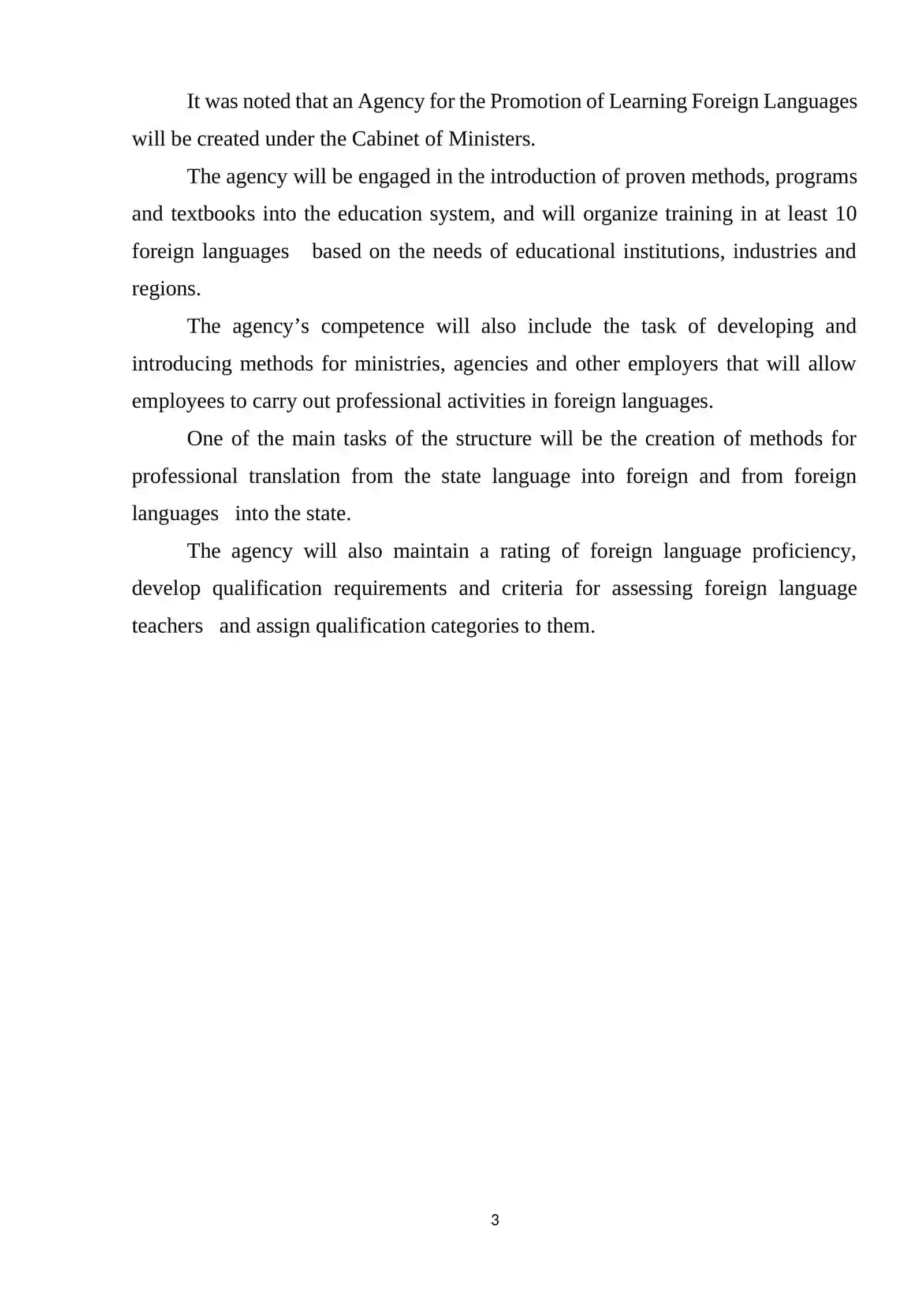 Course work on Adapting Language Materials on Developing Receptive Skills 3