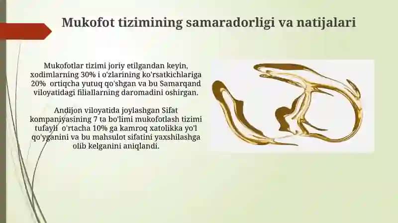 Sifat soxasidagi mukofotlar modellari 3