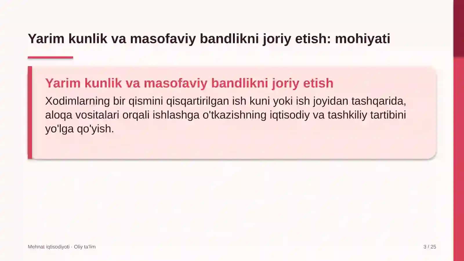 onkologiya markazlarida yarim kunlik va masofaviy bandlikni joriy etish 7519 3