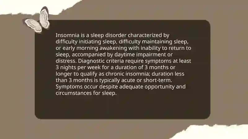 Insomnia 3