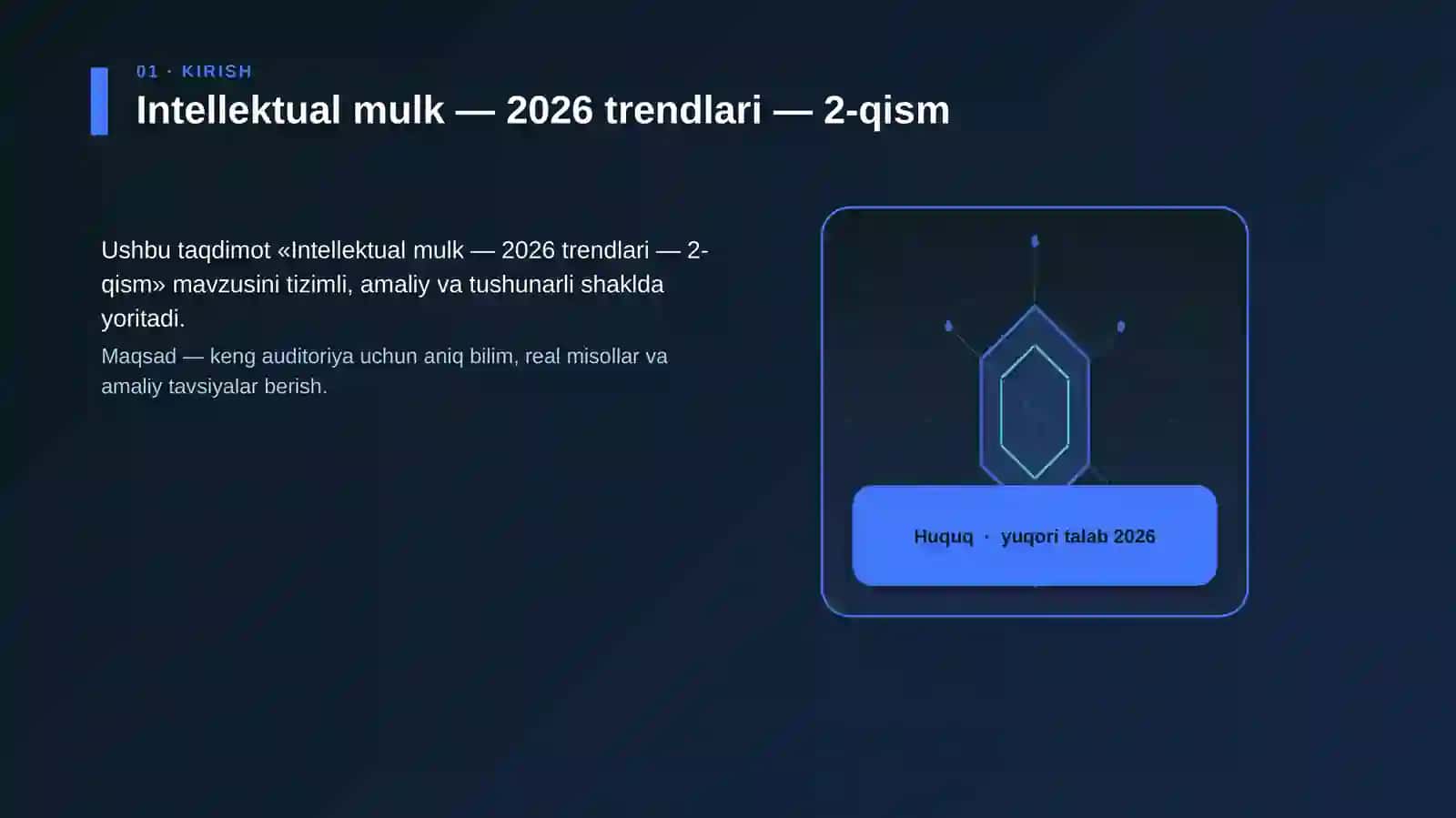 Intellektual mulk — 2026 trendlari — 2-qism 3