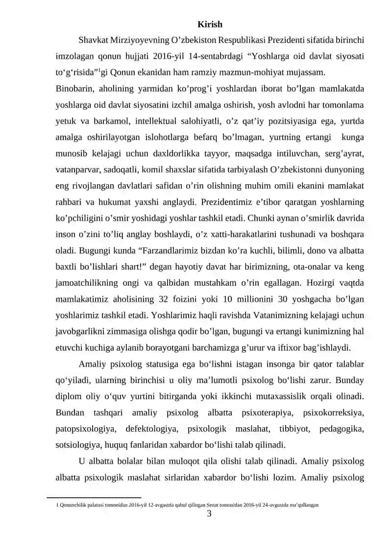OLIY TA'LIM PSIXOLOGINING TALABALAR BILAN 3