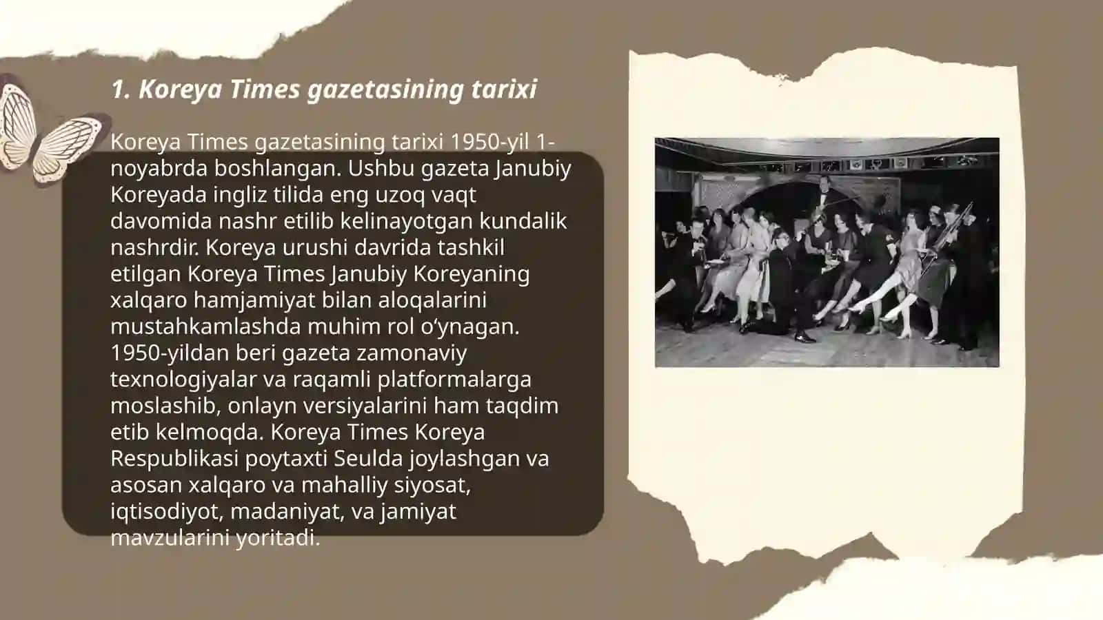 Koreya Times gazetasining tarixi 3
