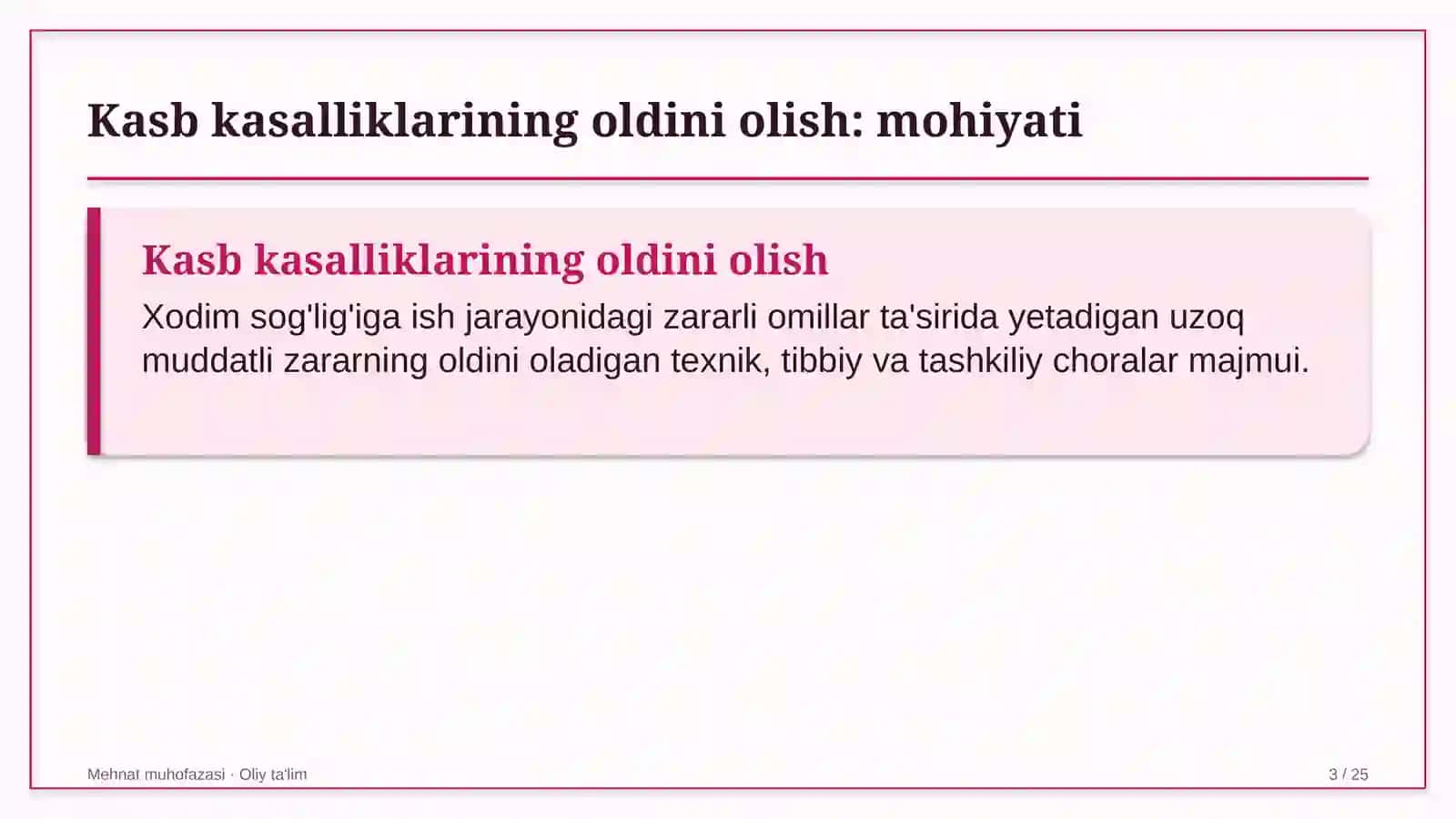turoperatorlik kompaniyalarida kasb kasalliklarining oldini olish 5736 3