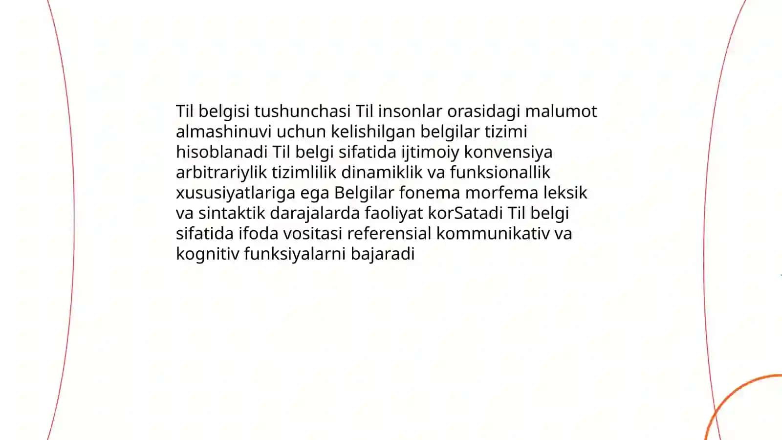 Tilning belgi sifatidagi tavsifi 3