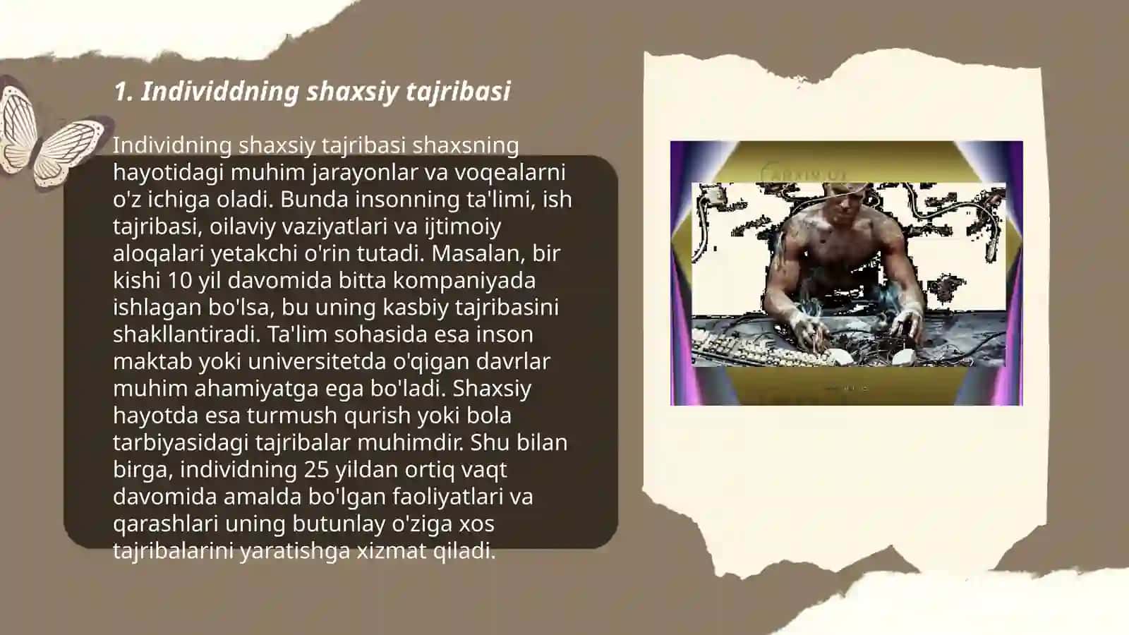 Shaxs emotsional sohasini rivojlantirishga ta`sir etuvchi omillar 3