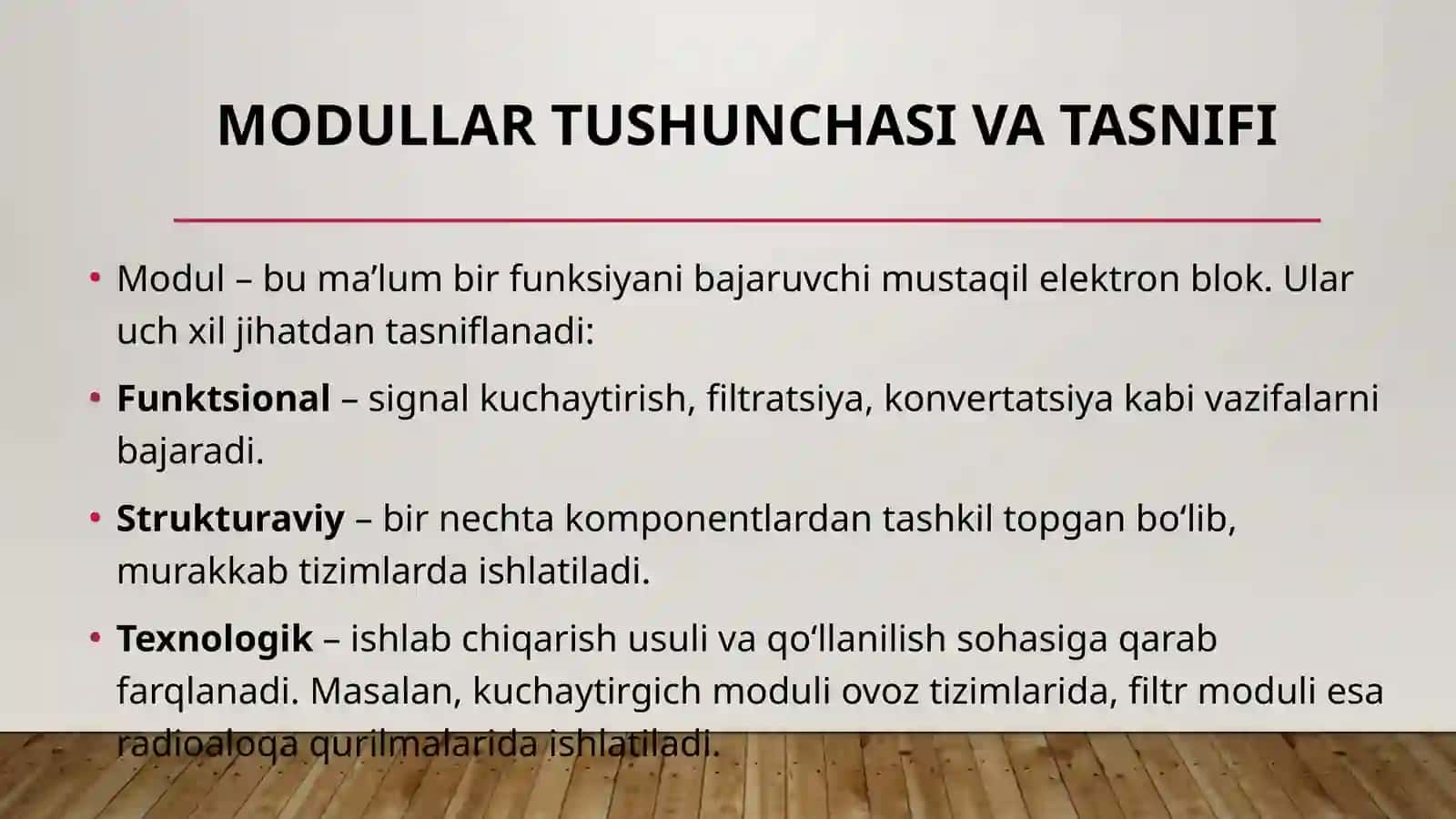 Modullar va datchiklar turlari 3