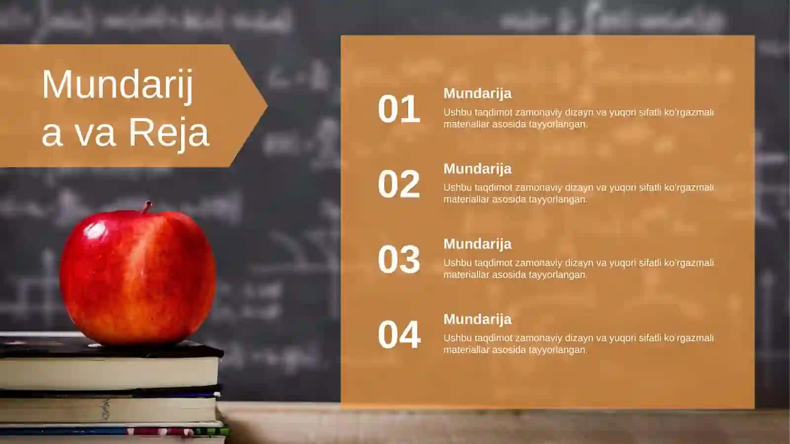 Red Apple Placed Books Taqdimoti (48 Slayd) 3