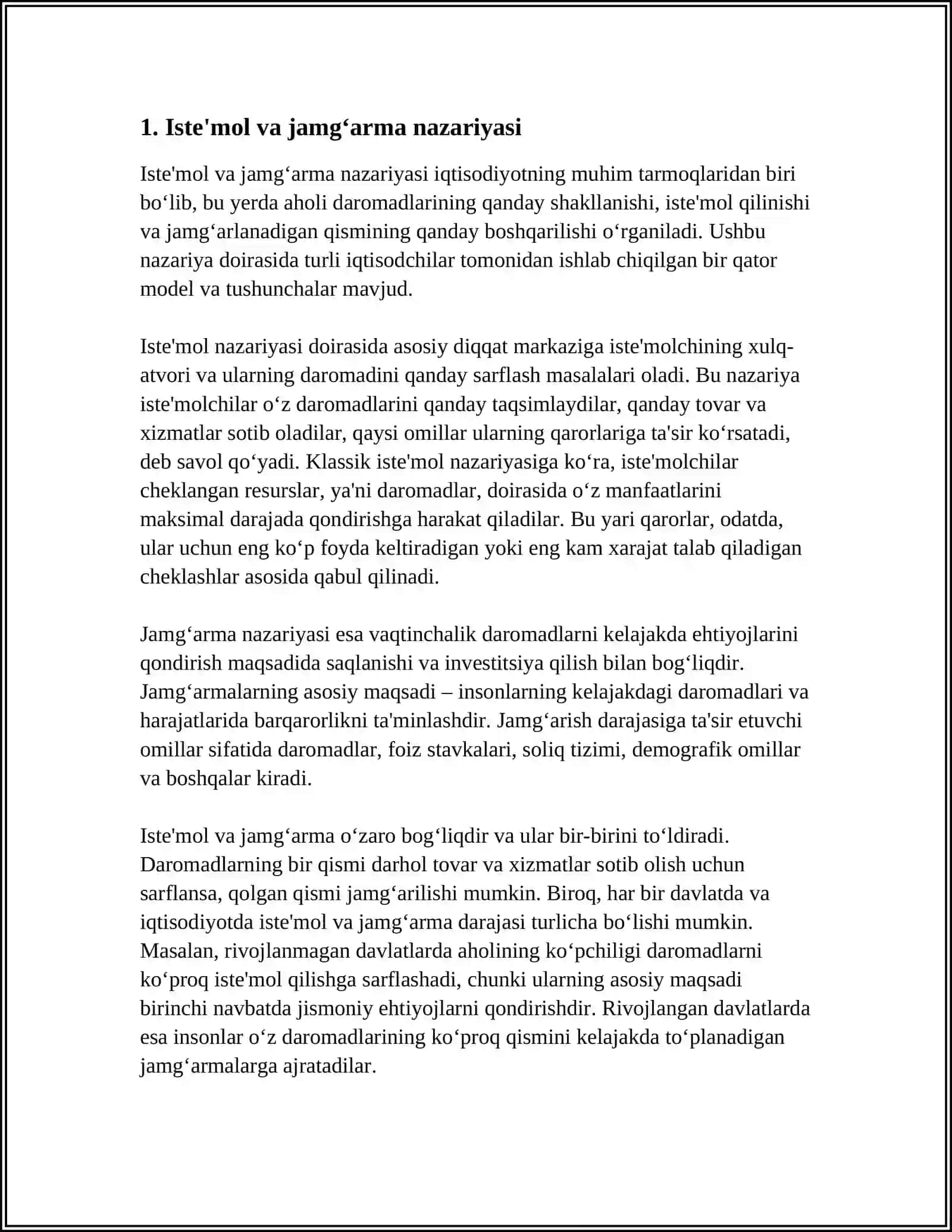 KEYNS NAZARIYASINING ASOSIY YUNALISHI 3