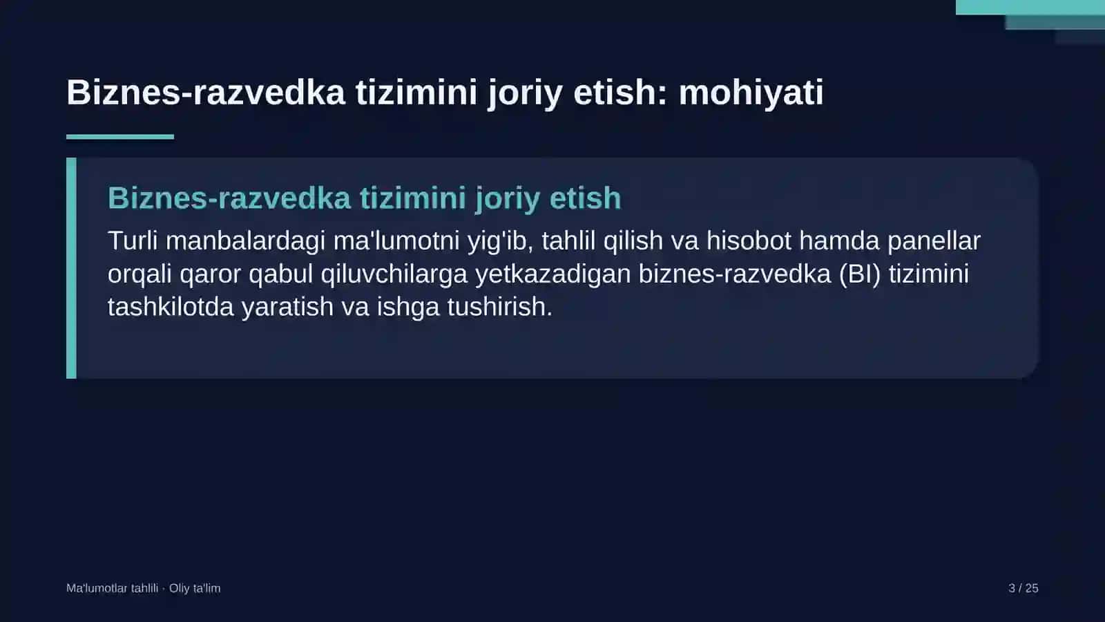 Korxonalarning yuridik xizmatlarida biznes-razvedka tizimini joriy etish 3