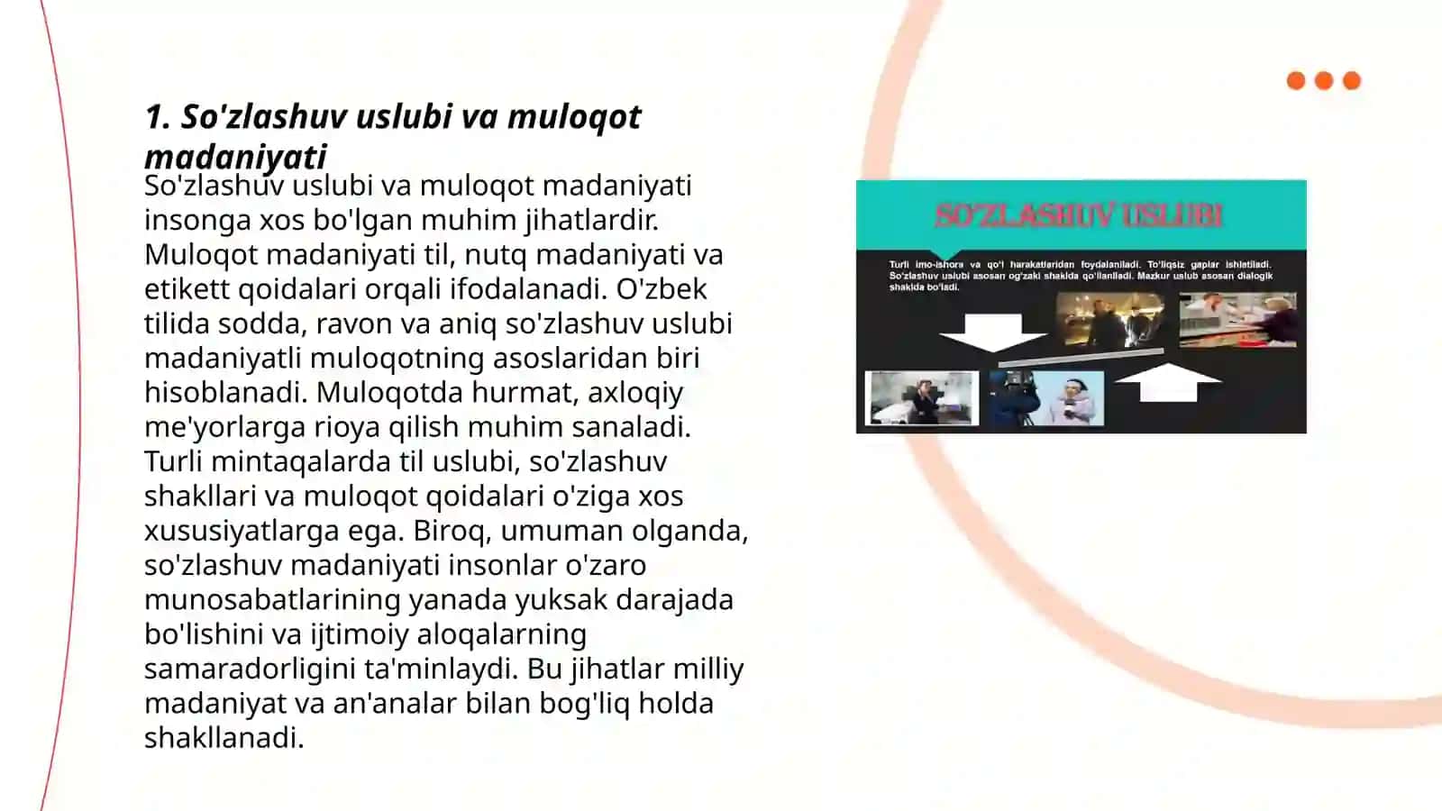 So'zlashuv uslubi 3