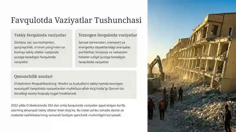 Favqulotda vaziyatlarda davlat va nodavlat tashkilotlarining faoliyat yo'nalishlari. 3