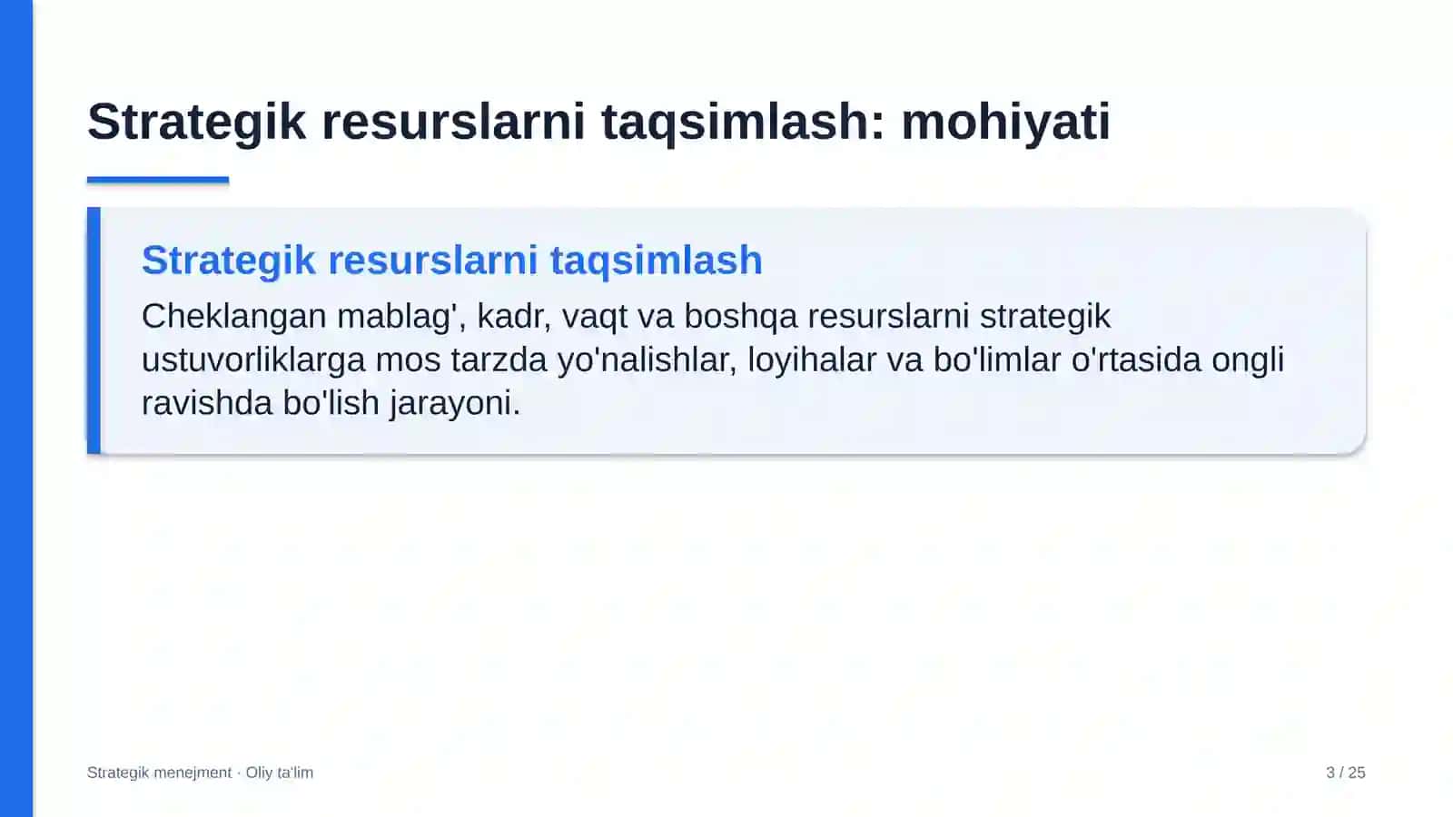 Strategik Menejment 3