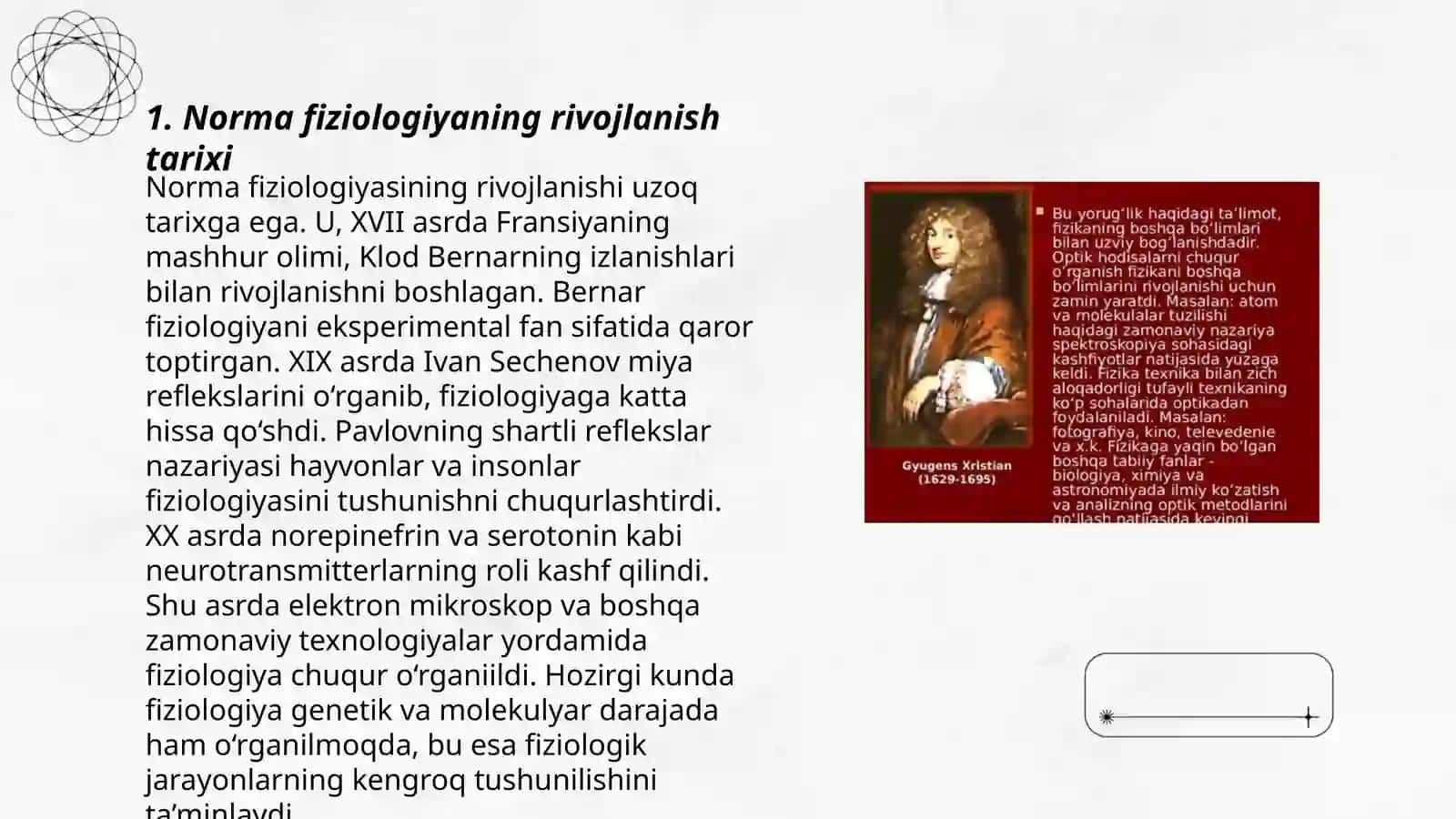 Norma fiziologiyasining rivojlanish tarixi 3