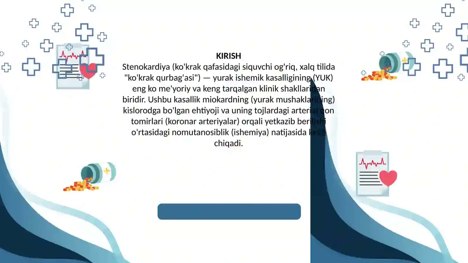STENOKARDIYA: ETIOLOGIYASI, KLINIK MANZARASI, TASHXISLASH VA DAVOLASH USULLARI 3