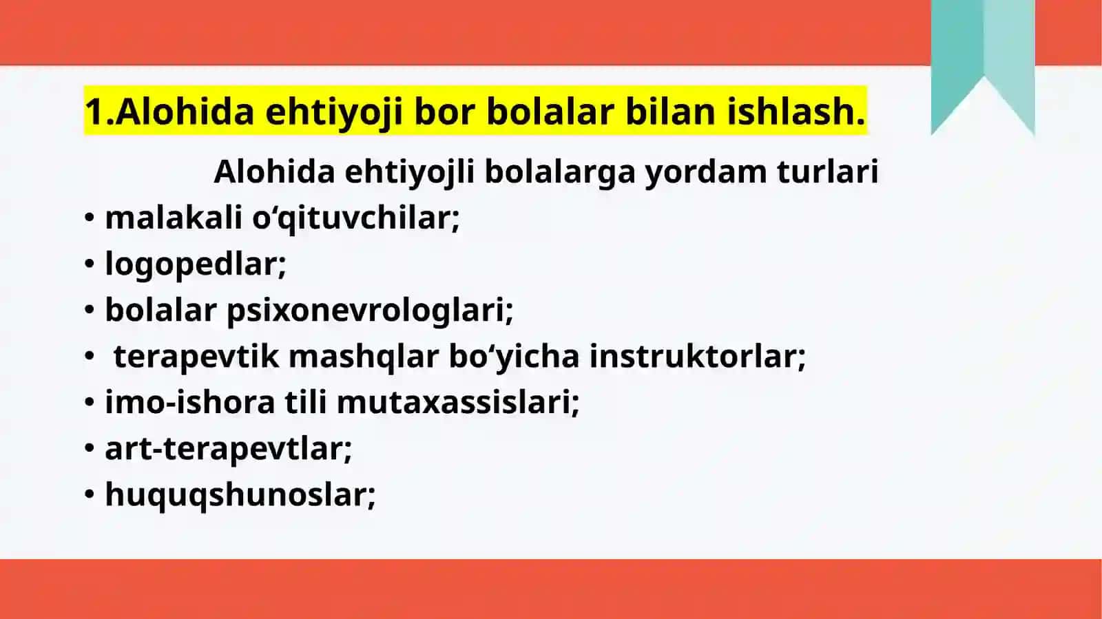 VOYAGA YETMAGANLAR UCHUN IJTIMOIY-MOSLASHUV MARKAZLARI 3