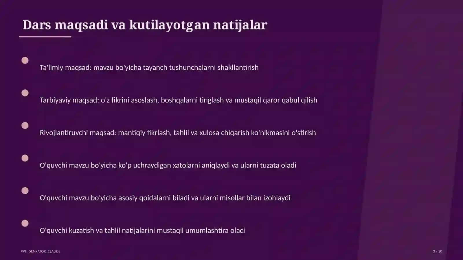 Rus adabiyoti: Lermontov she'riyati (9-sinf) 3