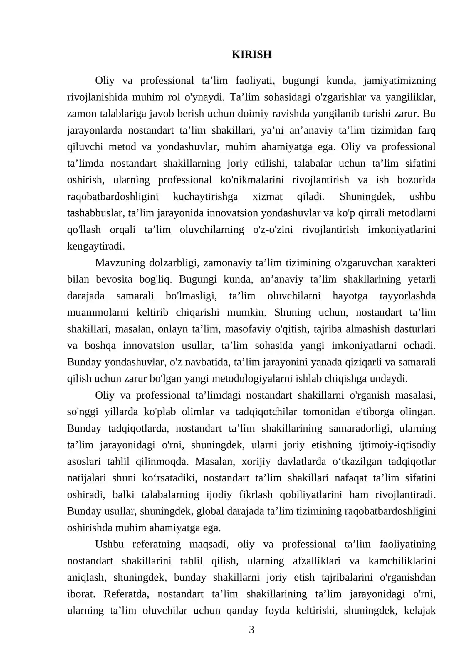 Professional ta'lim faoliyatining nostandart shakillari 3