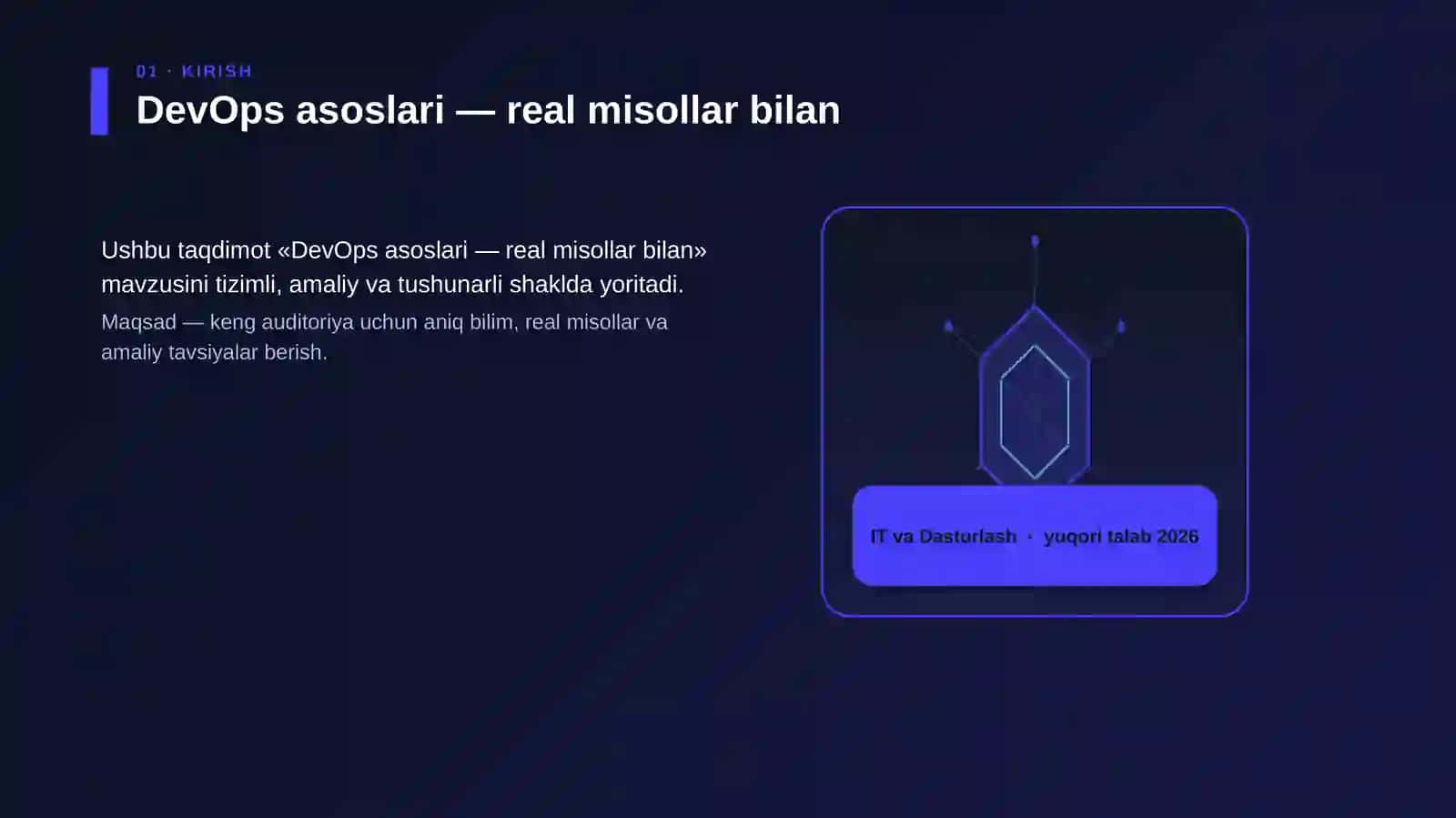 DevOps asoslari — real misollar bilan 3