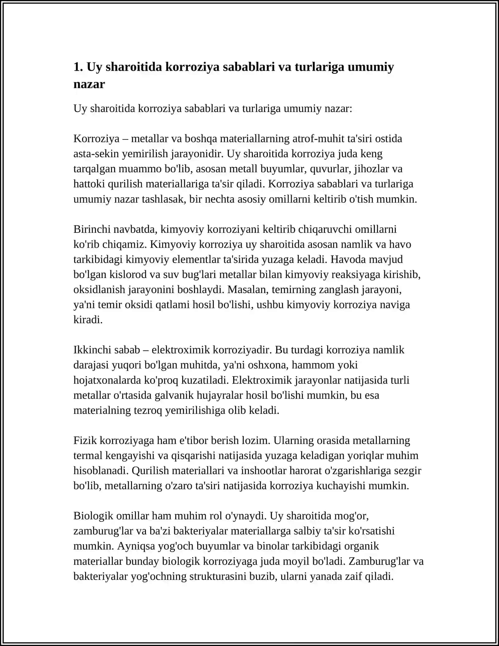 UYDA KORROZIYANI KAMAYTIRISH YOʻLLARI 3
