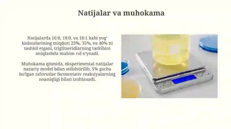 Triglitserid turlarini hisoblash 3