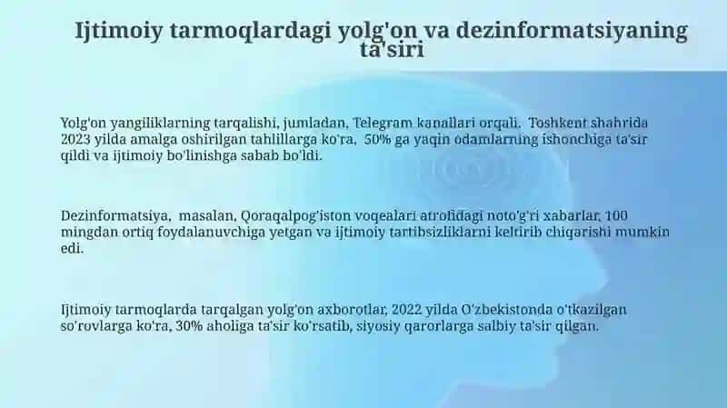 Ijtimoiy Tarmoqlarda axborot xurujlari va taqdidlari 3