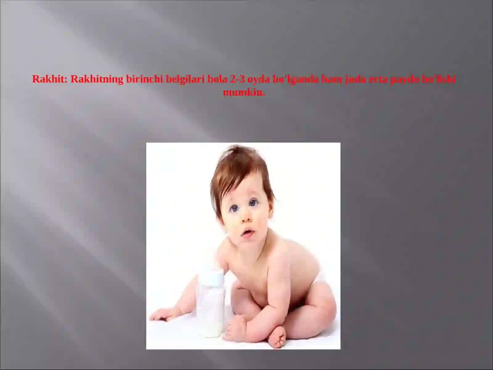 Raxit kasalligi etiologiyasi va davolash 3