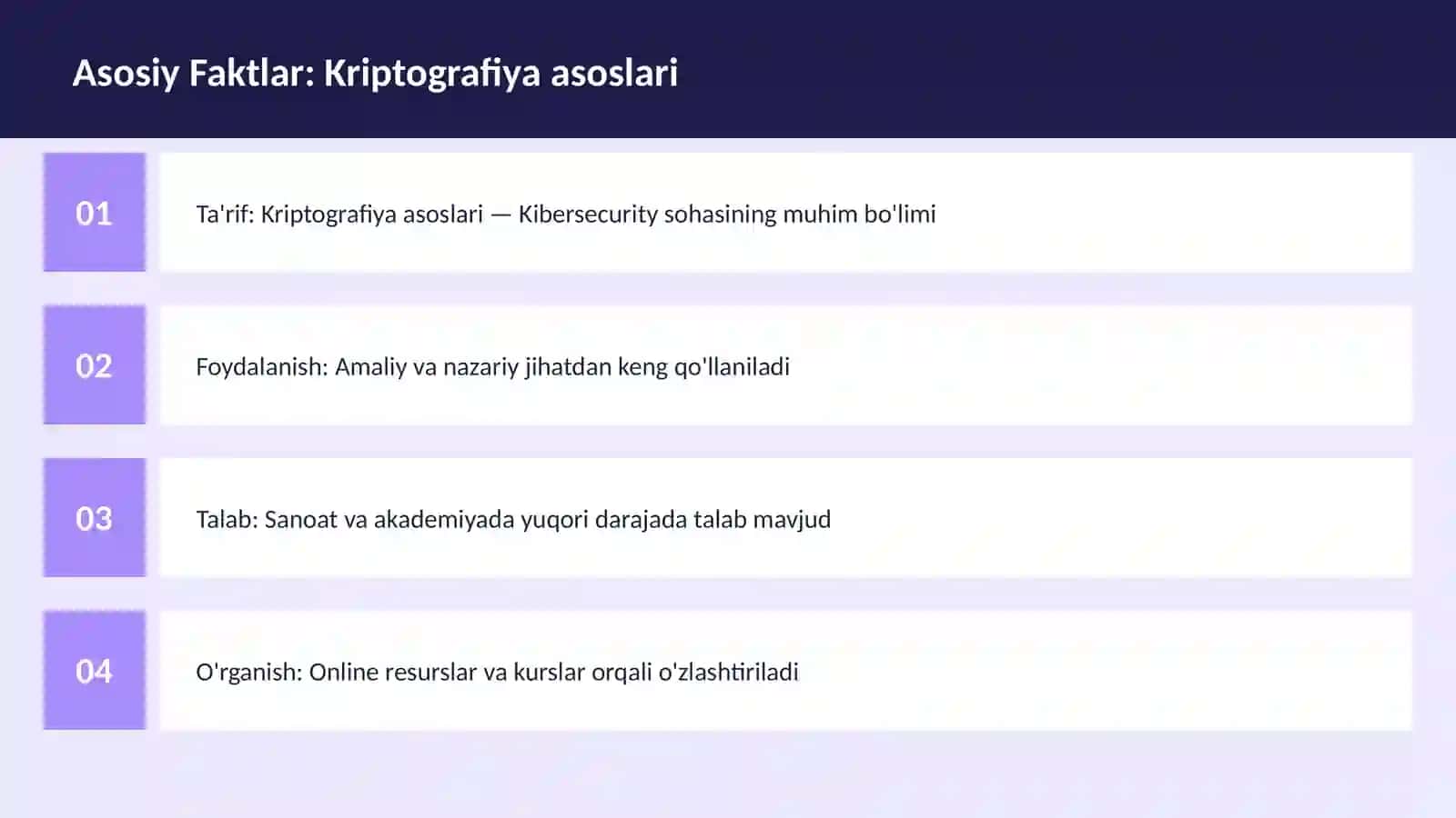 Kriptografiya asoslari 3