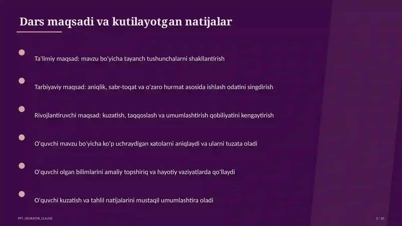 Qon aylanish va nafas olish organlari (4-sinf) 3