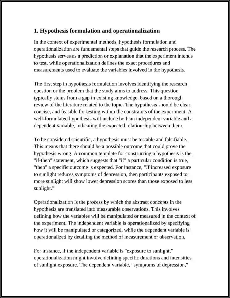 Experimental Methods 3
