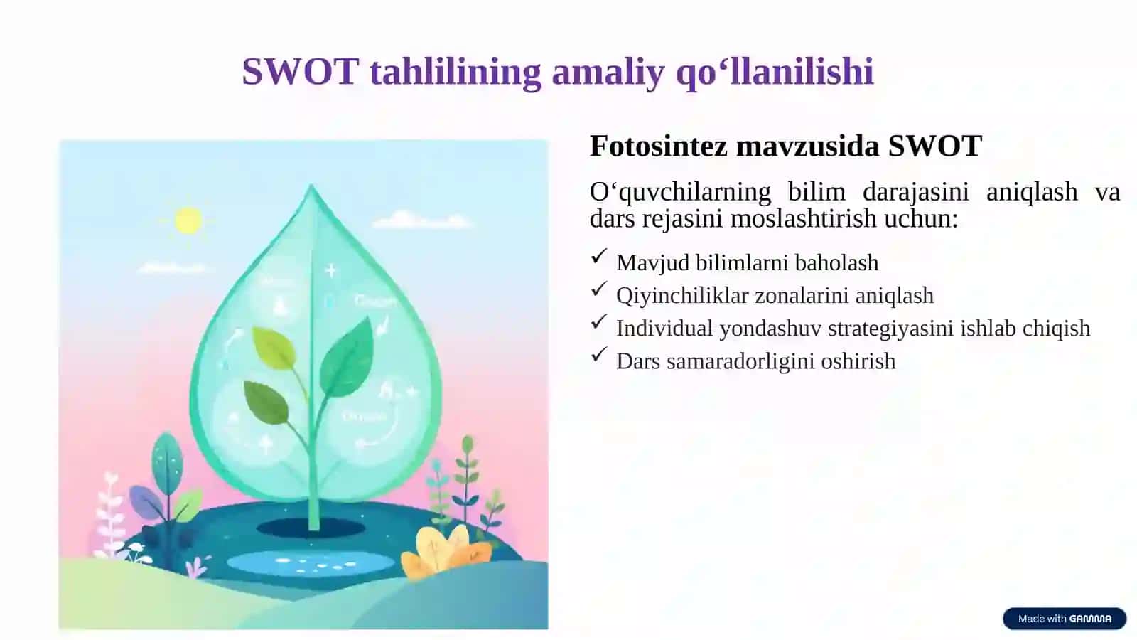 Biologiya o‘qitishda yangi pedagogik texnologiyalardan foydalanish 3