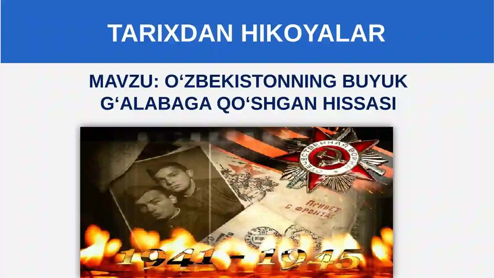 TARIXDAN HIKOYALAR 3