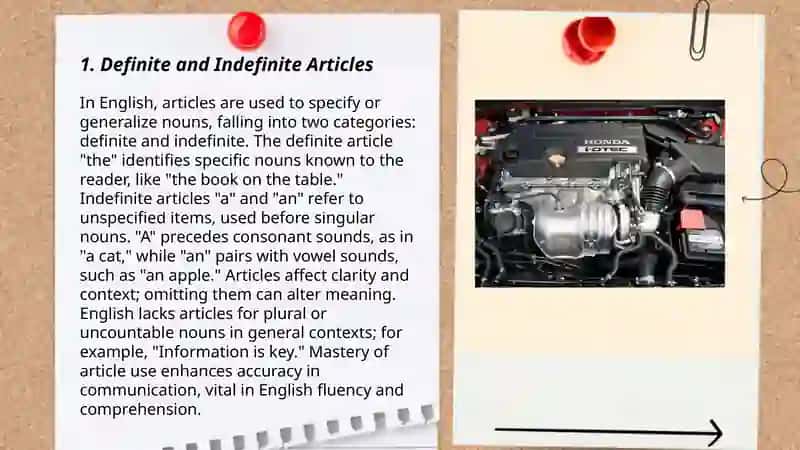 Article "a, an, the" 3