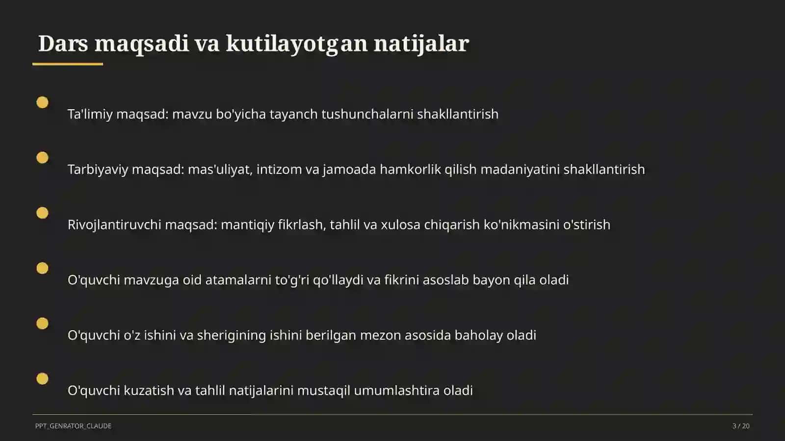 Sinf soati va tarbiyaviy tadbirlar 3