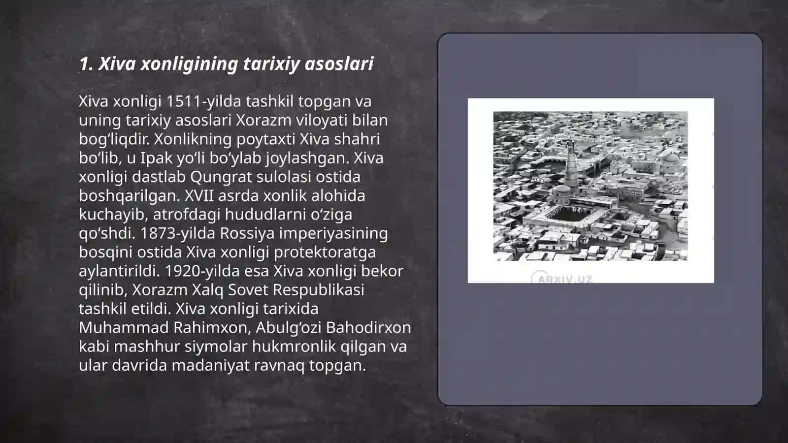 Xiva xonligi 3
