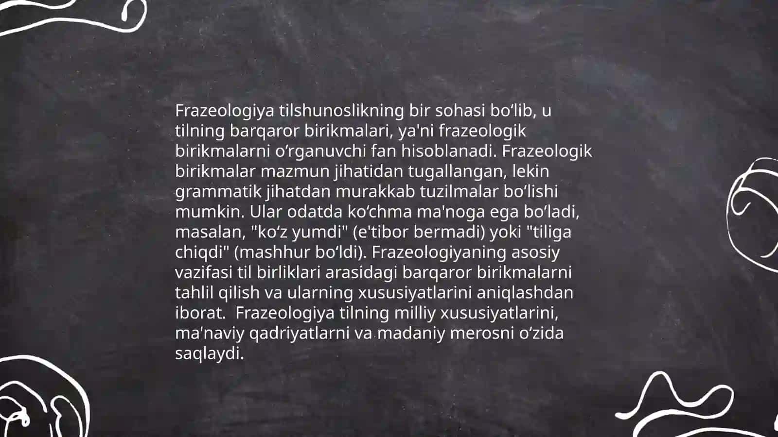 Frazeologiya haqida umumiy maʼlumot 3