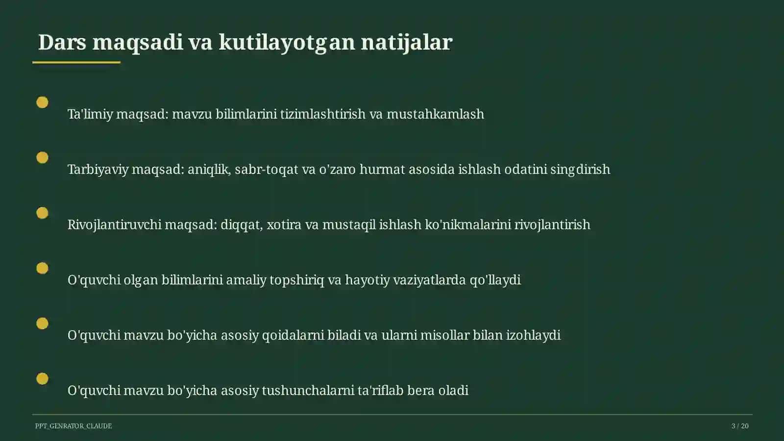 Fazoda vektorlar va koordinatalar (11-sinf) 3