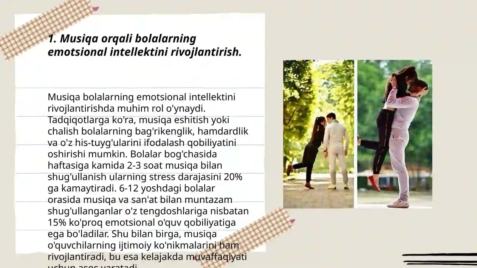 Bolalar hayotida musiqaning oʻrni va rolli 3